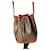 Borsa a secchiello Céline Macadam marrone pelle  - vista 1