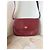 Borsa a tracolla Céline Triomphe in pelle rosso scuro Bordò - vista 2