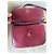Borsa a tracolla Céline Triomphe in pelle rosso scuro Bordò - vista 9