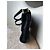 Gucci Schultertasche aus schwarzem Samt G Interlock - Ansicht 6
