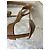 Borsa Céline Blazon in tela Macadam e pelle bianca Bianco - vista 10
