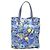 Borsa Tote Prada TESSUTO STAMPATO Blu Multicolore