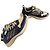 Sneakers Dior Homme in pelle blu