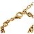 Collana in metallo con perle finte dorate e leone Coco Mark di Chanel D'oro - vista 8