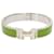 Bracciale Hermès Clic H Clac PM Verde e Argento  - vista 1