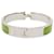 Bracciale Hermès Clic H Clac PM Verde e Argento  - vista 3