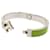 Bracciale Hermès Clic H Clac PM Verde e Argento  - vista 5