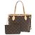 Louis Vuitton Monogram Neverfull PM Tote Bag Braun