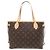 Louis Vuitton Monogram Neverfull PM Tote Bag Braun - Ansicht 3