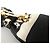 Accessorio per capelli in silhouette di papillon Monogram Louis Vuitton Nero - vista 3