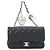 Charm per borsa in pelle Chanel AP4760 Nero