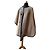 Poncho reversible de lana a cuadros Weekend Max Mara Castaño Multicolor Beige