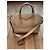 Borsa Antigona in pelle taupe di Givenchy - vista 2