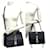 Borsa a spalla con borchie PRADA Nero  - vista 10
