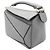 Borsa a Spalla Mini Loewe Puzzle Edge Marrone - vista 2