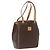 Céline Borsa tote in tela Macadam CELINE in pelle PVC marrone oro Auth mr2036 D'oro