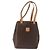 Céline Borsa tote in tela Macadam CELINE in pelle PVC marrone oro Auth mr2036 D'oro - vista 13