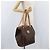 Céline Borsa tote in tela Macadam CELINE in pelle PVC marrone oro Auth mr2036 D'oro - vista 23
