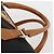 SAINT LAURENT Borsa a Mano PVC Nero Oro Auth fm5207 D'oro - vista 8