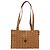 Borsa tote MCM Logogram Vicetos in PVC marrone e oro Auth gh1847 D'oro - vista 13