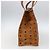 Borsa tote MCM Logogram Vicetos in PVC marrone e oro Auth gh1847 D'oro - vista 3