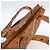 Borsa tote MCM Logogram Vicetos in PVC marrone e oro Auth gh1847 D'oro - vista 6