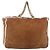 CHANEL Borsa a Mano con Catena Mouton Marrone Oro CC Auth bs33650 D'oro - vista 13