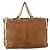 CHANEL Borsa a Mano con Catena Mouton Marrone Oro CC Auth bs33650 D'oro - vista 2