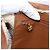 CHANEL Borsa a Mano con Catena Mouton Marrone Oro CC Auth bs33650 D'oro - vista 21