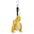 FENDI FENDI x FRGMT x POKMON Pokmon Charm Leather Yellow Auth 167029SM  - view 1