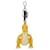 FENDI FENDI x FRGMT x POKMON Pokmon Charm Leather Yellow Auth 167029SM  - view 13