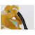 FENDI FENDI x FRGMT x POKMON Pokmon Charm Leather Yellow Auth 167029SM  - view 6