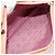 Christian Dior Borsa Lady Dior in nylon rosa argento Auth 173001 - vista 11