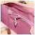 Christian Dior Borsa Lady Dior in nylon rosa argento Auth 173001 - vista 22