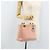 Christian Dior Borsa Lady Dior in nylon rosa argento Auth 173001 - vista 24