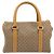 Gucci Bolso Boston Mini Micro GG Supreme en PVC Beige Dorado 000 39 0158 Auth ki6510 - view 2