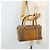 Gucci Bolso Boston Mini Micro GG Supreme en PVC Beige Dorado 000 39 0158 Auth ki6510 - view 24