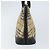 Borsa a Mano Burberrys Nova Check PVC Beige Oro Auth bs33587 D'oro - vista 3