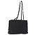 Borsa Tote Prada in nylon nero argento Auth bs32790