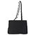Borsa Tote Prada in nylon nero argento Auth bs32790 - vista 13