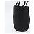Borsa Tote Prada in nylon nero argento Auth bs32790 - vista 3