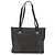 Céline Borsa tote in tela Macadam CELINE in pelle PVC nera e oro Auth mr2013 Nero D'oro - vista 2