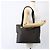 Céline Borsa tote in tela Macadam CELINE in pelle PVC nera e oro Auth mr2013 Nero D'oro - vista 22