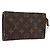 Bucket LOUIS VUITTON Monogramma Secchiello PM Pochette Accessorio LV Auth 172499