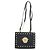 Borsa a Spalla Gianni Versace in Pelle Nera e Oro Auth BA10801 Nero D'oro - vista 13