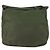 PRADA Shoulder Bag Nylon Khaki Silver Auth bs33303 Silvery - view 2