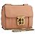 Chloé Chloe Chain Elsie Schultertasche aus Leder Rosa Gold Auth BA11036V