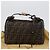 Borsa a mano in tela Zucca FENDI nera e marrone Auth bs33679 Nero - vista 12