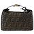 Borsa a mano in tela Zucca FENDI nera e marrone Auth bs33679 Nero - vista 13