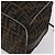 Borsa a mano in tela Zucca FENDI nera e marrone Auth bs33679 Nero - vista 15
